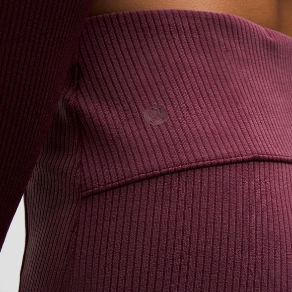 Lululemon Ribbed Softstreme Flared Pant - Picture 1 of 4